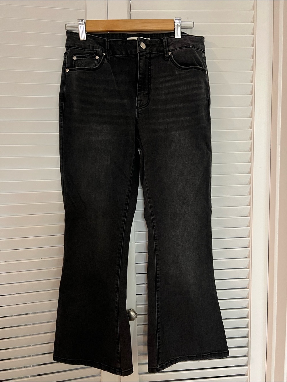 Rebecca Minkoff Black Flare Jeans